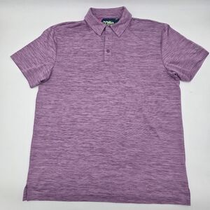 Birdie Bound Men's Purple Polo Shirt M